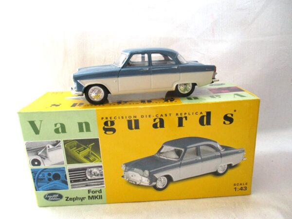 VANGUARDS FORD ZEPHYR MK 11 AQUA BLUE