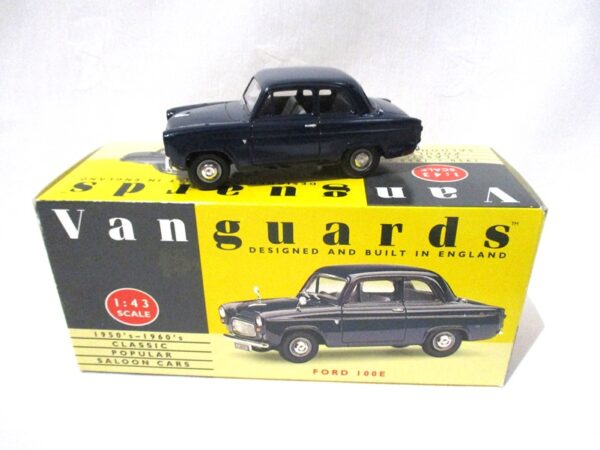 VANGUARDS FORD 100E AMBASSADOR BLUE