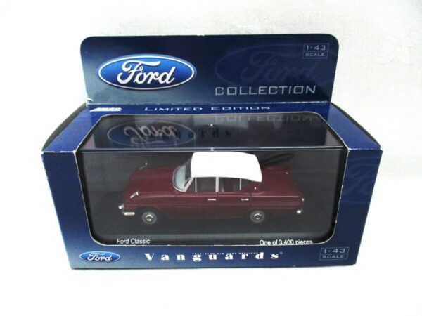 VANGUARDS FORD CLASSIC MAROON/WHITE